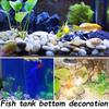500-1000g 3-7cm Color High Polished Natural Pebbles Courtyard Landscape Decoration Rocks for Plant Vases Fish Tank Aquariums