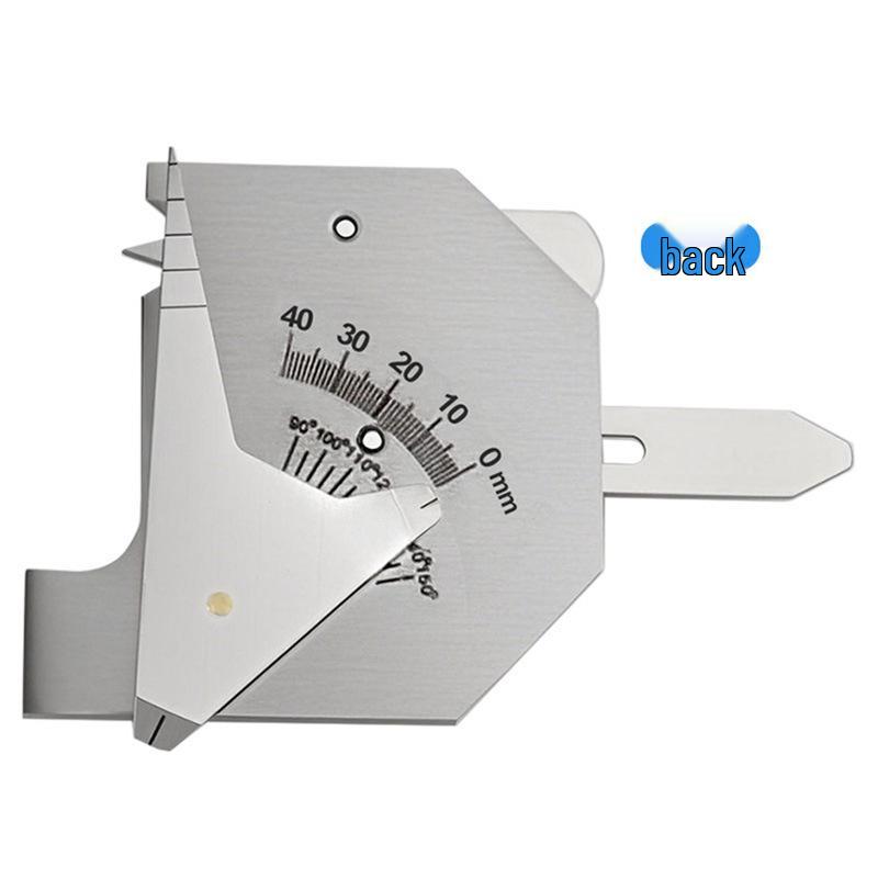 Weld Gauge: Seam & Bevel Angle Ruler, Undercut Depth Measuring Tool