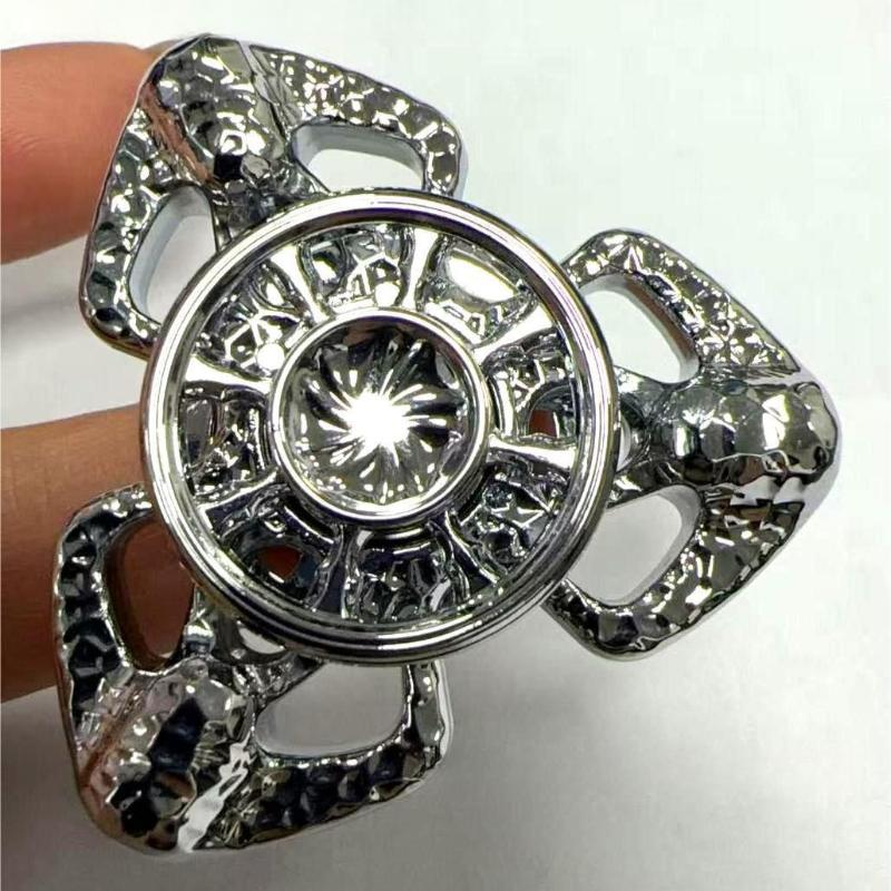 

Metal Hand Fidget Spinner Roller Fingertip Rotating Spinning Top Tip Edc Stress Relief Toy Adults Anti Anxiety Autism For Women