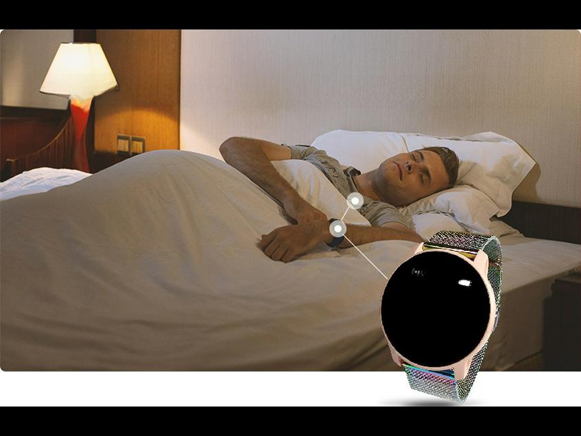 Deep Waterproof Smartwatch: Heart Rate, Pedometer, Blood Pressure, Blood Oxygen, Sports Monitoring, Bluetooth, Temp Measurement - W9.