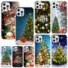 Merry Christmas Tree Snow Phone Case For Iphone 17 Air 16 15 Plus 16E 14 Pro Max 13 Mini 12 11 7 8 SE Fundas Soft Back Cover 17