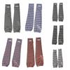 Elastic Striped Ice Sleeves Arm Protection Summer Cycling Sleeves Sunscreen Sleeve  Outdoor