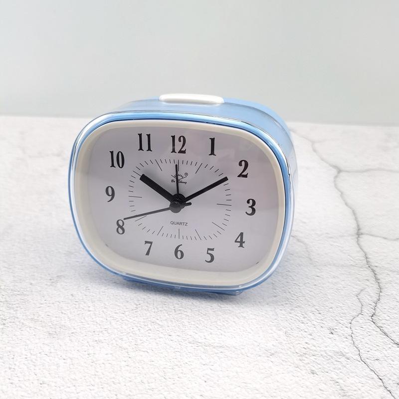 Simple Clock Hot-selling Model Big Bell Two-tone Alarm Clock Children's Bedside Clock Candy Color GH111