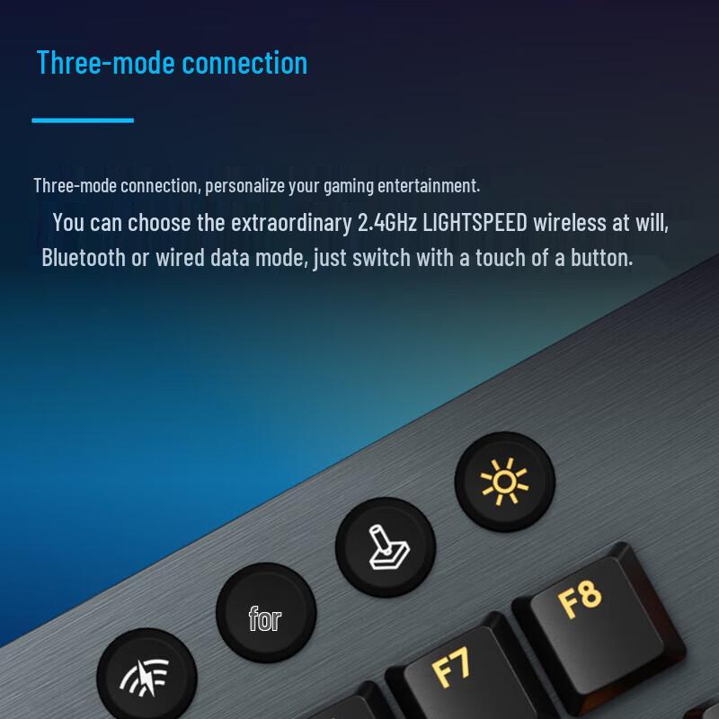 Logitech G915 X LIGHTSPEED Low-Profile Gaming Keyboard