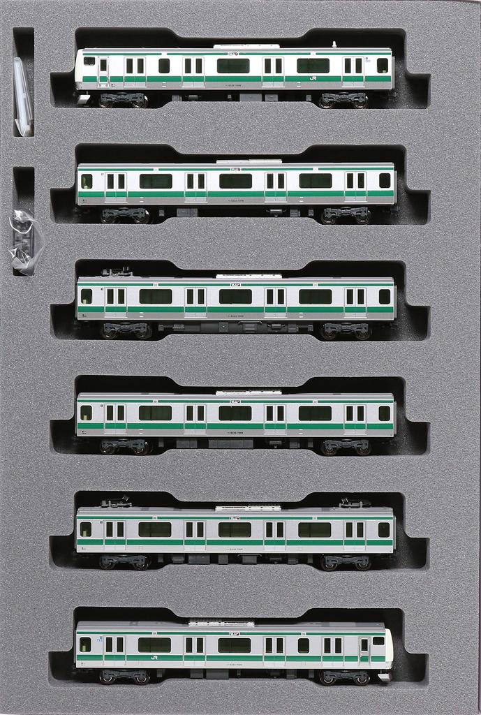KATO N Gauge E233 Series 7000 Saikyo Line Basic Set 6-Car 10-1630