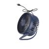 Desk Fan 360 Degree Rotation Low Noise Brushless Motor USB Powered Portable Small Table Fan for Home Desktop   Travel