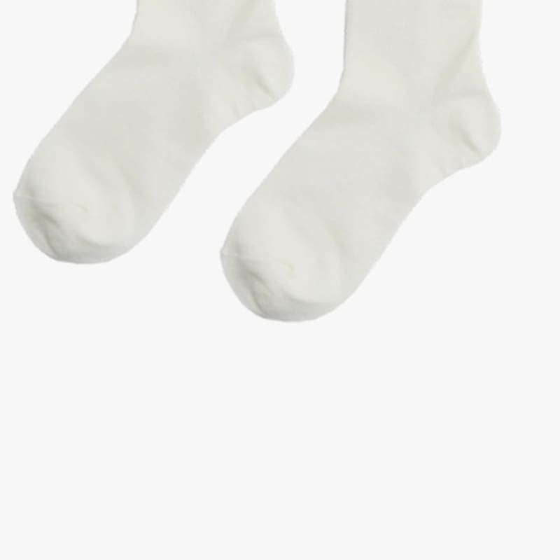 pink PINEAPPLE [3EA 1SET] PASTEL MIDDLE SOCKS_WHITE