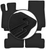 Premium Car Mats For: Mercedes C W205 with Footrest Station Wagon, Sedan (2015-)
