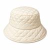 Windproof Bucket Hat Down Cotton Filling Panama Cap Cute Wide Brim Hat  For Women/Men/Students