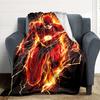 1pc Flash Lightning Flannel Throw Blanket - HD Printed Lightweight Soft Warm All-Season Blanket for Sofa, Bed, Travel, Camping 119