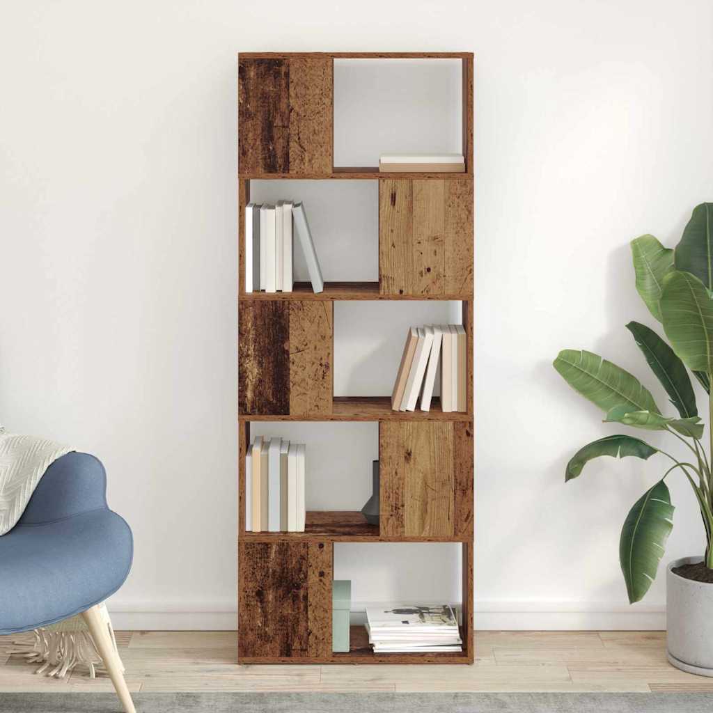 Wall Mounted TV Cabinet Set Brown 60 x 24 x 156 cm Engineered Wood