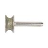 Rounded Edge Grinding Wheel for Jade Carving and For Glass Polishing Compatible with Electric Drill At 3600 RPM