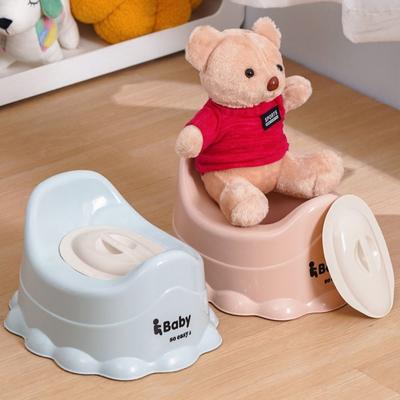 Siège d'apprentissage de la propreté ergonomique avec couvercle Urinoir mobile Chaise Dessin Animé Articles de Toilette pour Garçons Filles de 0 à 6 Ans