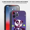 Urocze kreskówkowe zwierzę panda etui na Apple iPhone 14 Pro Max 13 11 12 Mini SE 7 8 Plus X XS 6 6S silikonowy pokrowiec na telefon miękka funda