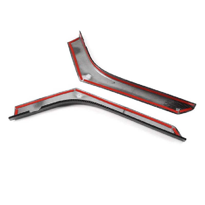 Car Carbon Fiber Grain Center Console Decoration Strips for Land Rover Range Rover Evoque 2012-2018