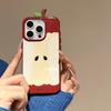 3D Fruit Core Phone Case for iPhone 15/14/13/12 Pro Max – Korean Cute Style, Shock-Absorbing TPU Cover with Screen & Camera Protection