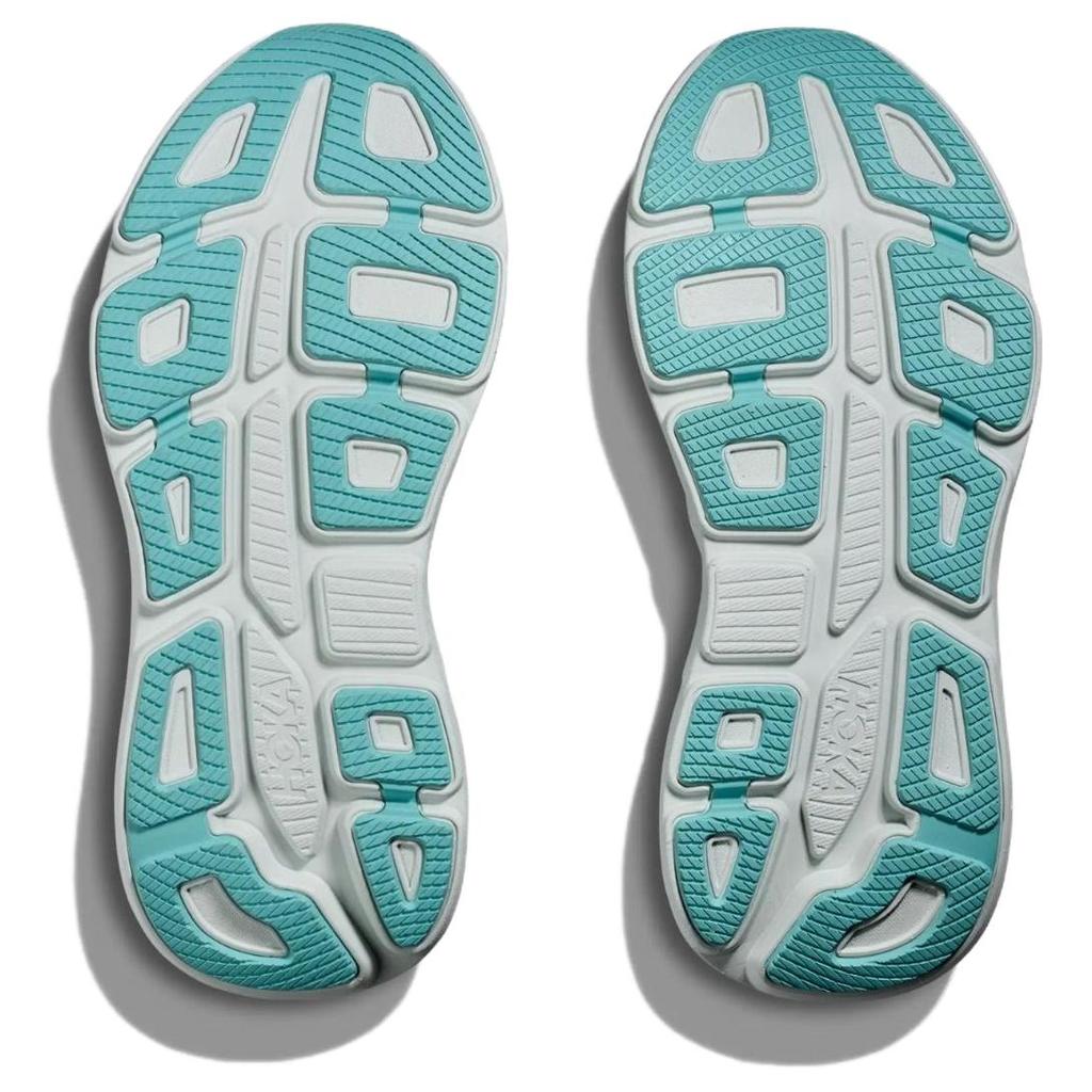 HOKA Bondi 9 Frost Himmelblå Dame Sneakers Hvit 1162012-FTCL