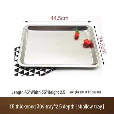 AVADEN Stainless Steel Rectangular Tray