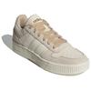 Adidas Neo D-Pad Classic Non-Slip Wear-Resistant Breathable Low-Top Skate Shoes Unisex Skate Shoes White Brown JI2551