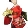 Japanese Kimono Doll Figurine for Home Decor