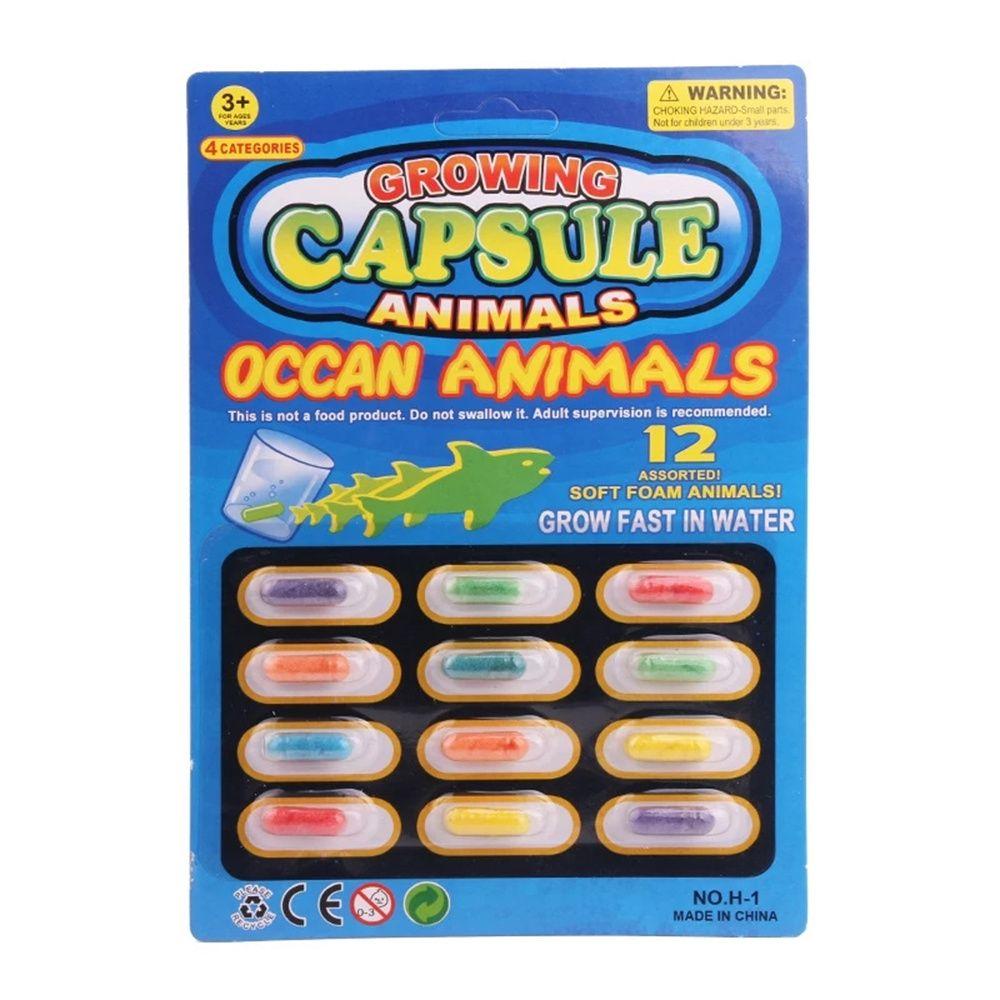 Magic Toys Bath Toy Cartoon Magic Grow Capsule Growing In Water Expansion Capsule Dinosaur Toys