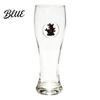 Handheld Slimming Shape Cup 400ML Beer Glass Spooky Pumpkin Ghost Black Cat Halloween Durable Thick Glass Tumbler Cup Holiday Tall Glassware