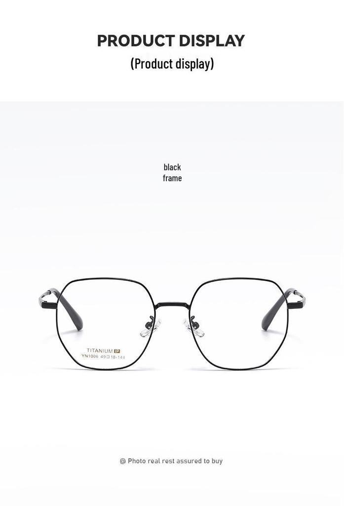 Stylish Korean Titanium Optical Glasses: Trendy Metal Frames with High-Value Design.