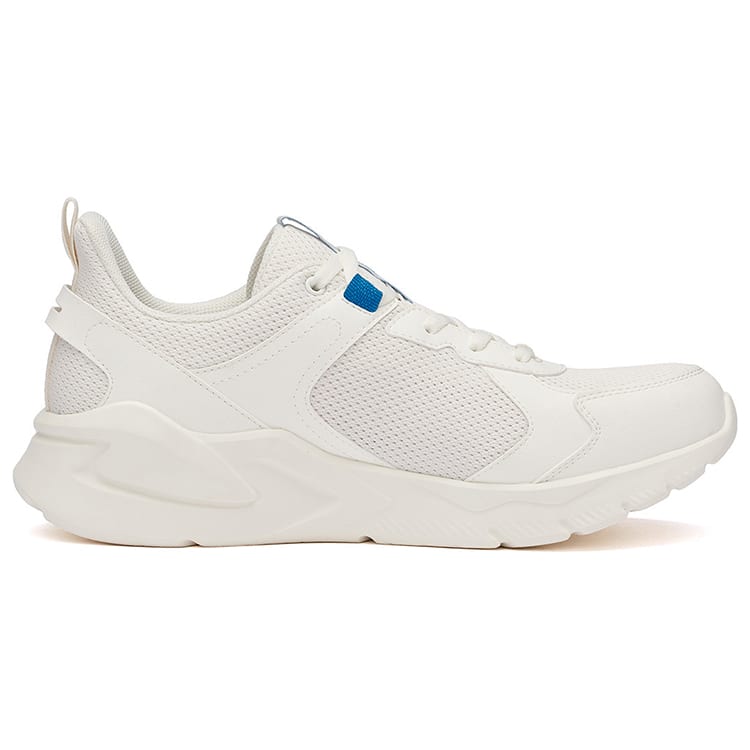 361 Cushioning Slip Resistant Abrasion Resistant Breathable Lightweight Low top Running Shoes Men's Feather White 672222228