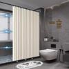 CHUSE Magnetic Foldable Shower Curtain Set
