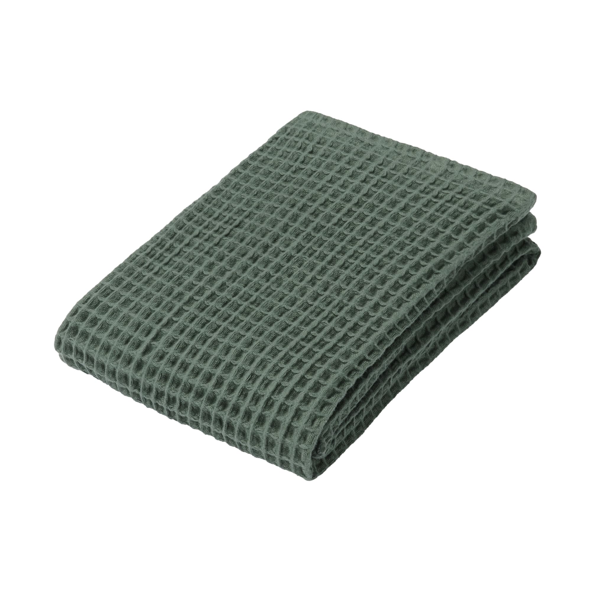 

MUJI Waffle Bath Set of 60 x 120 Smooth to the Product 84705922 Towels, 4, cm, Green, touch, Lint-resistant, Quick-drying, Code зелёный
