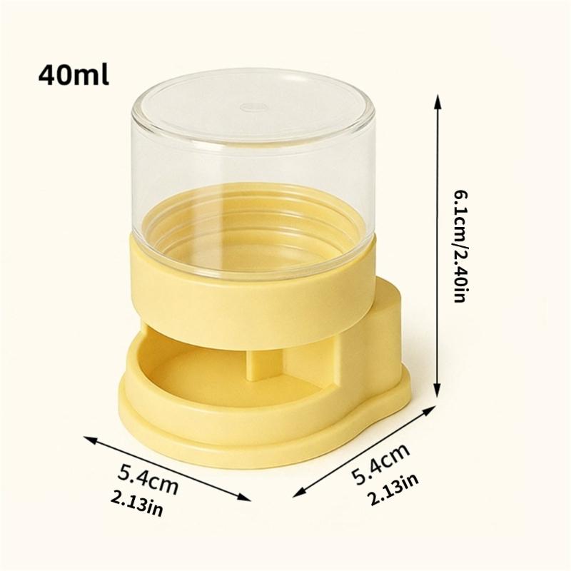 Transparent Reptiles Water Feeder With Automatic Water Refilling Space Efficient Design Technology