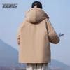 XueZhongFei Unisex Hooded Lightweight Down Jacket