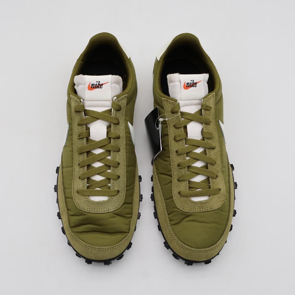 IM8658-300 Nike Waffle Racer Olive Flak Sail Coconut Milk Black (Men's)