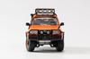 Gaincorp Products Scale Toyota Land Cruiser LC80 Version LHD Finished Model 1/64 Off-Road Orange/Gray KS-014-120
