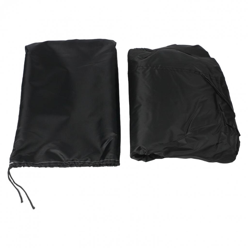 Waterproof BBQ Grill Cover for Outdoor Use with Secure Windproof Straps