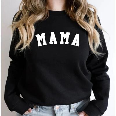 Mamãe Moletom Moletom Moletom Moletom Dia das Mães Moletons Presente de Aniversário para Mãe Anúncio de Gravidez Moletons Tops Casuais Moletons