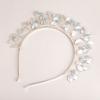 Bridal Headpiece Alloy Leaf Crown Bride Leaves Shape Alloy Hairband Bridal Fashion Accessories