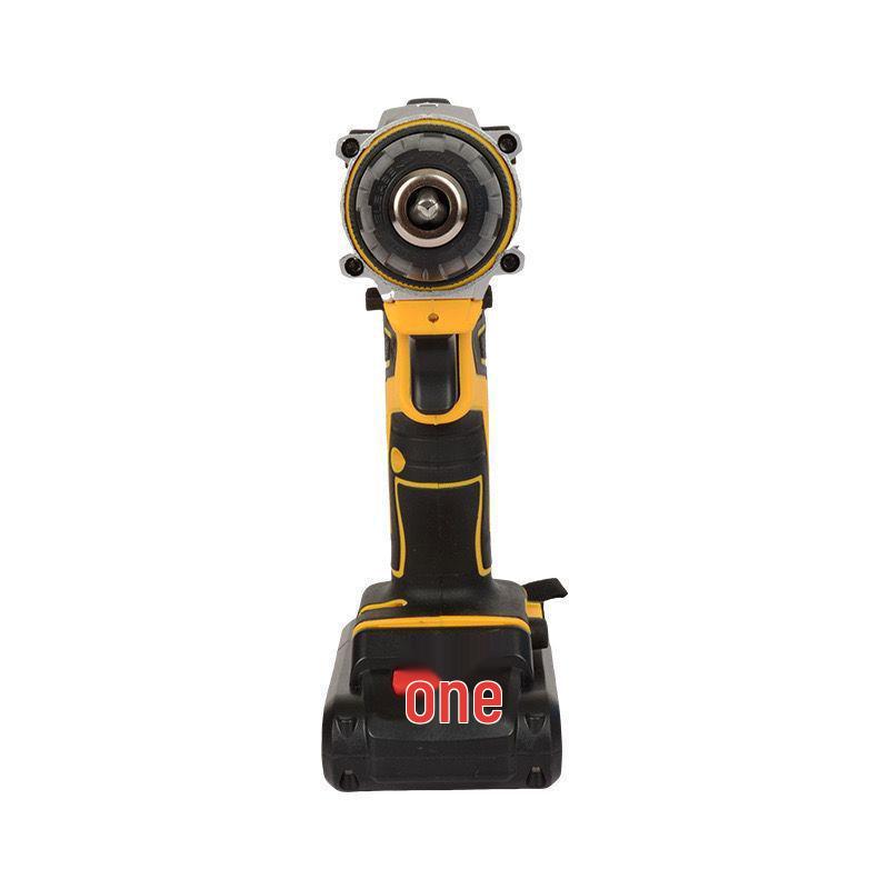 Rechargeable Brushless Hand Drill - Portable Lithium Battery Impact Drill for Metal and Wood