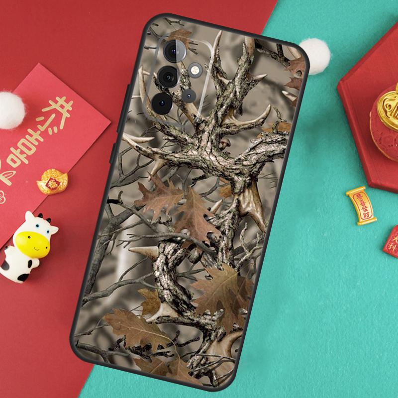 Hunting Camo Case For Samsung Galaxy A16 A17 A54 A34 A14 A15 A35 A55 A52 A12 A32 A13 A33 A53 A26 A36 A56
