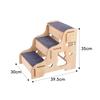 Dog Climbing Stairs Stable Wood Pet Sturdy for Senior Dogs
