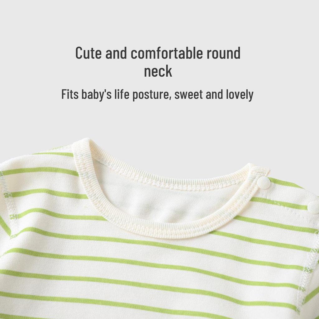 Youqi Baby Carrier Bodysuit Set: Long Sleeve, Open Crotch, Spring & Autumn 2026 Style