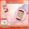 Portable Cartoon Handheld Magnifier for Kids - Insect & Plant Observation Toy