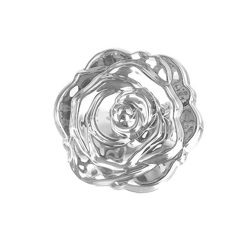 Minimalist Rose Portable Folding Mini Pocket Mirror