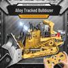 Kids' 2.4G RC Alloy Excavator Toy Bulldozer Model