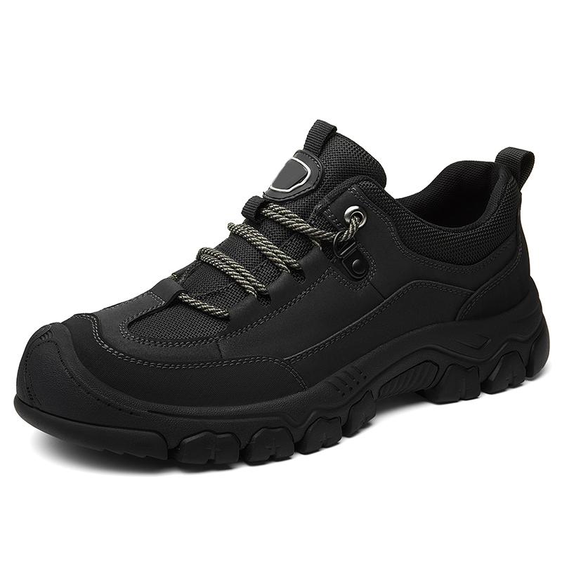 Fashion Genuine Leather Men Casual Shoes High Quality Mens Sneakers Non-Slip Walking Shoes Luxury Treking Footwear Leisure Walk Trainers