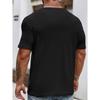 European Size New Trendy Summer Vibes Men''s T-Shirt Tropical Island Paradise with Palm Trees And Sunset Design Perfect for Beach Days Warm Weather