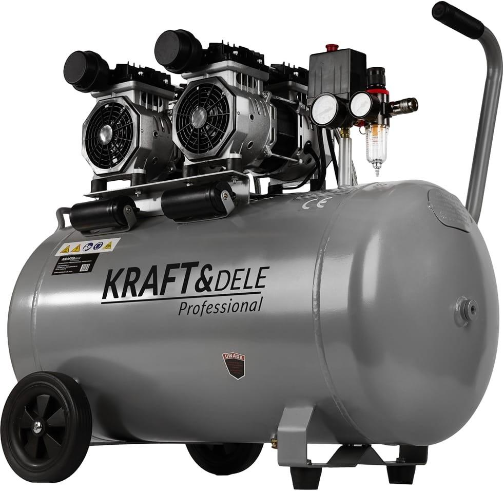 Kompresor bezolejowy 100L / 2 x 1500W KD1398