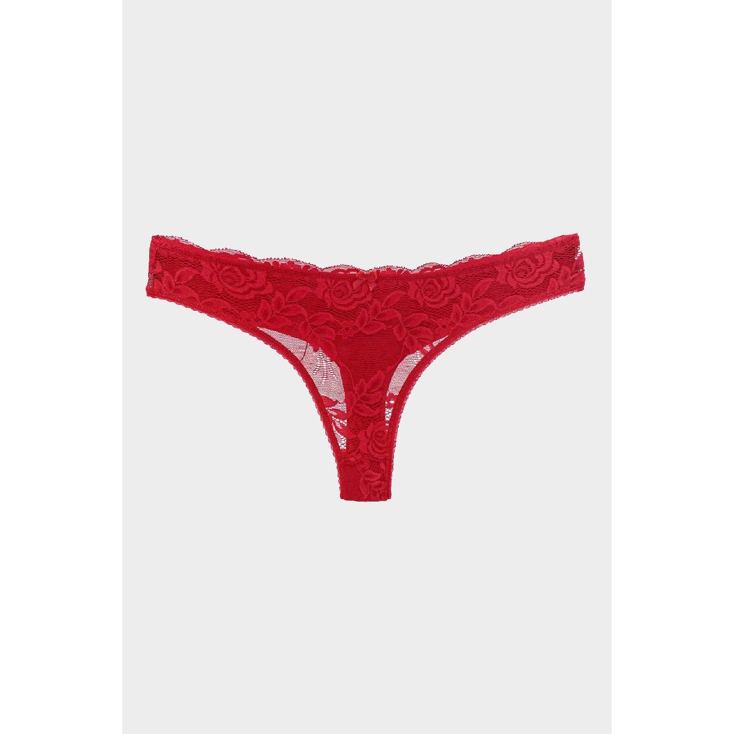 

Masara Model Thong Patterned And Flexible Sports Panties Red Color S фиолетовый