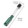 72 Tooth Ratchet Handle Socket Wrench Quick Release Ratchet CR-MO Extension Wrench Square Drive Adapters Multifunctional Wrench