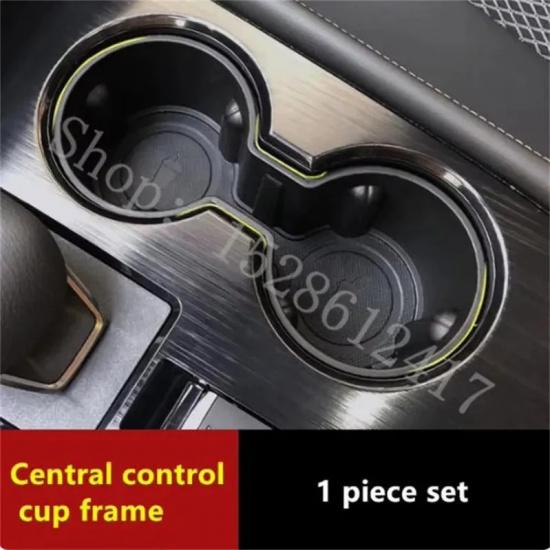 For Nissan X-trail T33 1.5T ~2026 Central Control Water Cup Holder Modified Gear Water Cup Slot Frame Limiter Storage Box